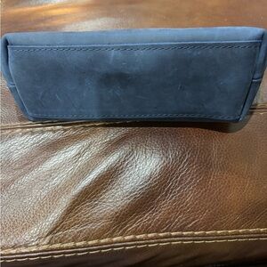 Black Suede Toiletry Bag
